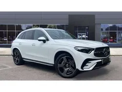 White Used 2024 Mercedes GLC300e AMG Line Premium SUV | £47,860 (A bit pricey)