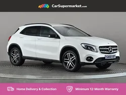 White Used 2018 Mercedes GLA180 Urban SUV | £14,697 (Fair price)
