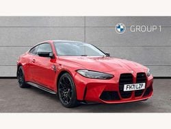 Red Used 2021 BMW M4 Competition Edition Coupe | £50,475 (Fair price)