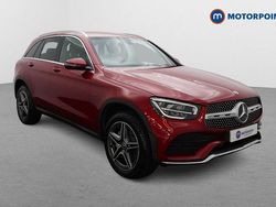Red Used 2021 Mercedes GLC300e AMG line SUV | £24,949 (Good price)
