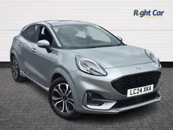 Silver Used 2024 Ford Puma ST-Line Hatchback | £18,999 (Fair price)