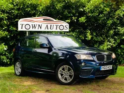 Blue Used 2013 BMW X3 M Sport SUV | £8,190 (Fair price)