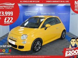 Yellow Used 2014 Fiat 500 S Hatchback | £3,999 (Fair price)