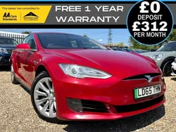 Red Used 2015 Tesla Model S Sedan | £13,990 (Expensive)