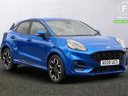 Blue Used 2020 Ford Puma ST-Line X Hatchback | £14,199 (Fair price)