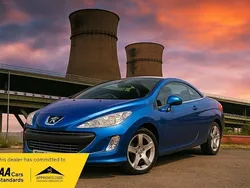 Blue Used 2009 Peugeot 308 CC GT Cabriolet | £1,990