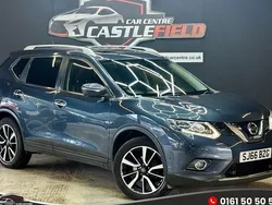 Blue Used 2017 Nissan X-Trail Tekna SUV | £10,995 (Fair price)