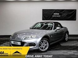 Silver Used 2014 Mazda MX5 Cabriolet | £7,499 (Good price)