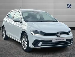 White Used 2024 VW Polo Style Hatchback | £17,990 (Fair price)