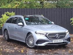 Silver Used 2024 Mercedes E300 AMG Line Premium Plus Hatchback | £54,998 (A bit pricey)
