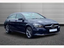 Blue Used 2017 Mercedes CLA180 Sedan | £10,495 (Good price)