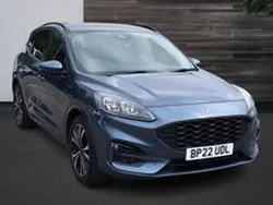Blue Used 2022 Ford Kuga ST-Line X SUV | £19,990 (Fair price)