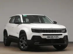 White Used 2025 Jeep Avenger Longitude SUV | £19,998 (Good price)