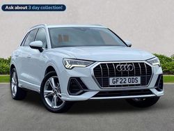 White Used 2022 Audi Q3 S-Line SUV | £25,977 (Fair price)