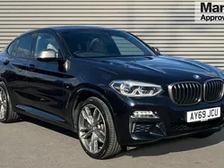 Black Used 2019 BMW X4 M Sport SUV | £32,935 (A bit pricey)