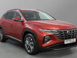 Red Used 2023 Hyundai Tucson Premium SUV | £20,100 (Fair price)