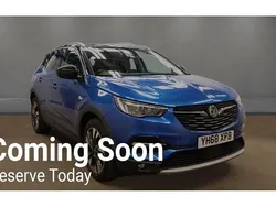 Blue Used 2018 Vauxhall Grandland X Sport SUV | £9,989 (Fair price)