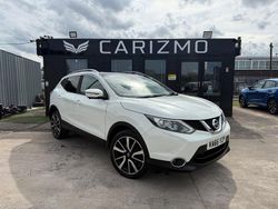 White Used 2016 Nissan Qashqai Tekna SUV | £6,495