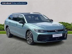 Green Used 2025 VW Passat R-line Estate | £43,990