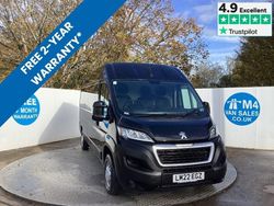 Black Used 2022 Peugeot Boxer Van | £14,995 (Fair price)