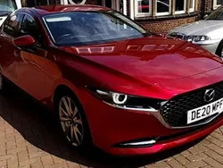 Red Used 2019 Mazda 3 Inclusive Sedan | £14,199 (Good price)