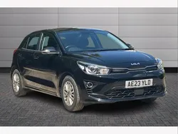 Midnight black Used 2023 Kia Rio 2 Hatchback | £14,195 (Fair price)