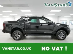 Black Used 2021 Ford Ranger Wildtrack Pickup | £21,989 (Expensive)