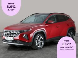 Red Used 2023 Hyundai Tucson Ultimate SUV | £25,822 (Fair price)
