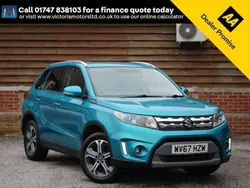 Turquoise Used 2017 Suzuki Vitara SZ5 SUV | £12,995 (Fair price)