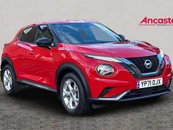 Red Used 2022 Nissan Juke N-Connecta SUV | £14,275 (Fair price)