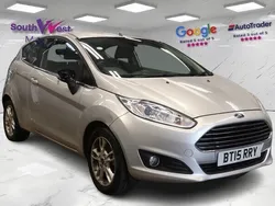 Silver Used 2015 Ford Fiesta Zetec Hatchback | £4,253 (Good price)