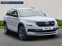 Grey Used 2019 Skoda Kodiaq vRS SUV | £26,456 (Fair price)