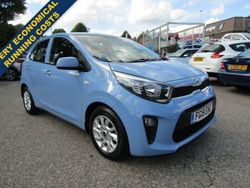 Blue Used 2019 Kia Picanto 2 Hatchback | £8,950 (Fair price)