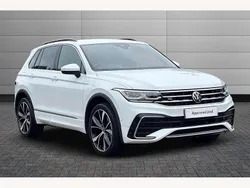 White Used 2023 VW Tiguan R-line SUV | £27,795 (Fair price)