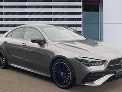 Grey Used 2024 Mercedes CLA220 AMG Line Premium Plus Sedan | £32,072 (Fair price)