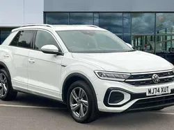 White Used 2024 VW T-Roc R-line SUV | £26,154 (Fair price)