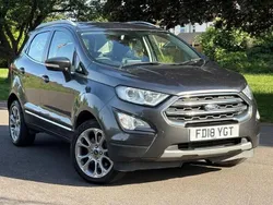 Grey Used 2018 Ford Ecosport Titanium SUV | £10,149 (Fair price)