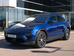 Blue New 2025 Porsche Macan SUV | £72,900 (Fair price)