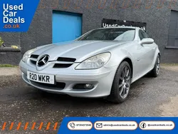 Silver Used 2007 Mercedes SLK200 Cabriolet | £3,995 (A bit pricey)