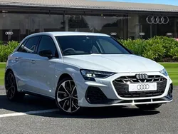 White New 2025 Audi S3 Black Edition Hatchback | £44,429 (Expensive)
