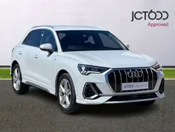 White Used 2022 Audi Q3 S-Line SUV | £26,125 (Good price)