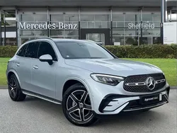 Silver Used 2024 Mercedes GLC300e AMG line SUV | £44,785 (Fair price)