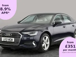 Blue Used 2021 Audi A6 Sport Sedan | £19,595 (Fair price)