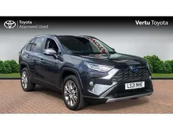 Grey Used 2021 Toyota RAV4 Hybrid SUV | £29,495 (Fair price)