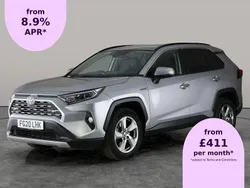 Silver Used 2020 Toyota RAV4 Hybrid SUV | £26,097 (Fair price)