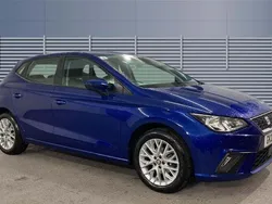 Blue Used 2021 Seat Ibiza SE Technology Hatchback | £9,939 (Fair price)
