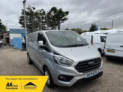 Silver Used 2021 Ford Transit Custom Limited Van | £18,500 (Fair price)