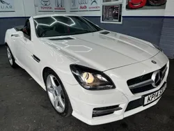 White Used 2014 Mercedes SLK200 AMG Cabriolet | £9,500 (Fair price)