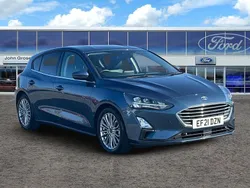 Blue Used 2021 Ford Focus Titanium X Hatchback | £13,695 (Good price)