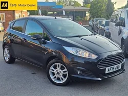 Black Used 2015 Ford Fiesta Zetec Hatchback | £6,195 (Fair price)